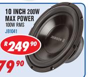 Jebson 10" 200W Max Power JB1041
