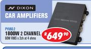 Dixon Car Amplifiers 1800W 2 Channel PYU60.2