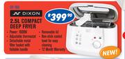 Dixon 2.5Ltr Compact Deep Fryer DF-165