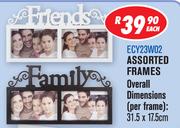 Assorted Frames Overall(Per Frame) ECY23W02-31.5 x 17.5cm Each