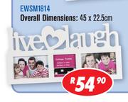Multi Photo Frames Overall EWSM1814-45 x 22.5cm