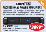 DXN PRO Professional Power Amplifiers 2x400W DH2600