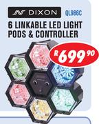 Dixon 6 Linkable LED Light Pods & Controller QL986C