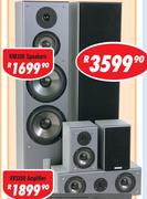 Dixon 5 Speaker Home Theatre Set KM300
