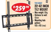 LCD & LED TV Wall Bracket 22-42 Inch Tilt Mount TVY-955T