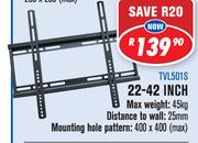 LED & LCD TV Wall Brackets 22-42 Inch Flush Mounts TVL501S