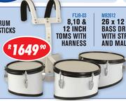 Sanchez 8,10& 12" Tombs With Harness FTJB-03
