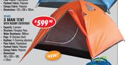 Grizzly 3 Men Dome Tent With Roomy Entryway 101403