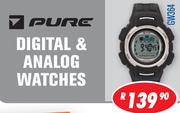 Pure Digital & Analog Watch GW364