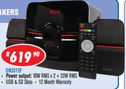 Dixon 2.1 Channel Multimedia System With Subwoofer & 2 Speakers DN3312F