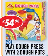 Play Dough Press With 2 Dough Pots