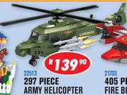 297 Piece Army Helicopter 22513