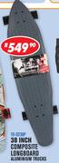 Rippa Skateboards 38" Composite Longboard Aluminium Trucks YX-0238P-Each