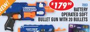 Blaze Storm Battery Operated Soft Bullet Gun With 20 Bullets 7053