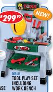 Tool Play Set Including Work Bench 008-81