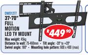 37-70” Full Motion LED TV Mount DWD1277