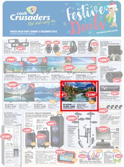 Cash Crusaders : Festive Deals (9 Nov - 2 Dec 2018), page 1