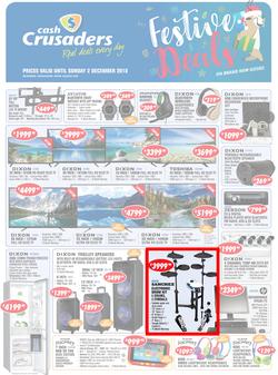 Cash Crusaders : Festive Deals (9 Nov - 2 Dec 2018), page 1