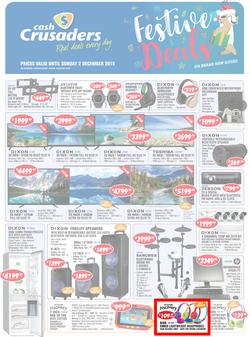 Cash Crusaders : Festive Deals (9 Nov - 2 Dec 2018), page 1