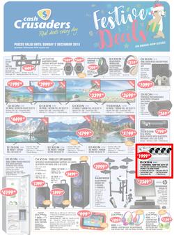 Cash Crusaders : Festive Deals (9 Nov - 2 Dec 2018), page 1