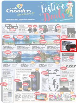 Cash Crusaders : Festive Deals (9 Nov - 2 Dec 2018), page 1