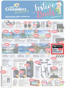 Cash Crusaders : Festive Deals (9 Nov - 2 Dec 2018), page 1