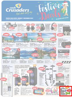 Cash Crusaders : Festive Deals (9 Nov - 2 Dec 2018), page 1