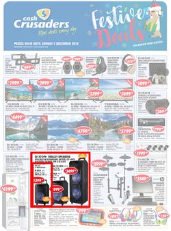 Cash Crusaders : Festive Deals (9 Nov - 2 Dec 2018), page 1