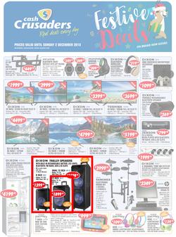 Cash Crusaders : Festive Deals (9 Nov - 2 Dec 2018), page 1