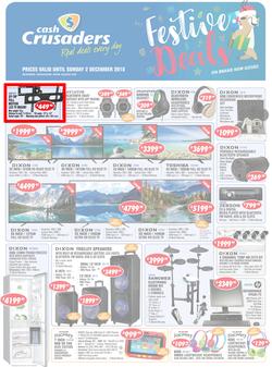 Cash Crusaders : Festive Deals (9 Nov - 2 Dec 2018), page 1