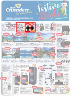 Cash Crusaders : Festive Deals (9 Nov - 2 Dec 2018), page 1