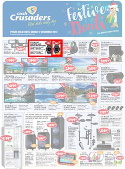 Cash Crusaders : Festive Deals (9 Nov - 2 Dec 2018), page 1
