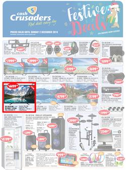 Cash Crusaders : Festive Deals (9 Nov - 2 Dec 2018), page 1