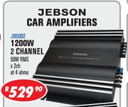 Jebson Car Amplifiers 1200W 2 Channel JB5002