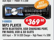 Jebson MP3 Player With Bluetooth/USB Charging Port/FM Radio USB & SD Slots