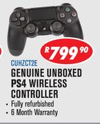 Genuine Unboxed PS4 Wireless Controller CUHZCT2E