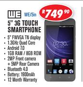 WE 5” 3G Touch Smartphone WE/5in