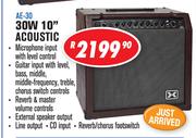 Dixon Guitar Amplifiers 30W 10” Acoustic AE-30