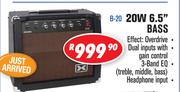 Dixon Guitar Amplifiers 20W 6.5” Bass B-20