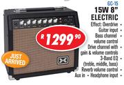 Dixon Guitar Amplifiers 15W 8” Electric GC-15