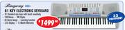 Ringway 61 Key Electronic Keyboard CK62+
