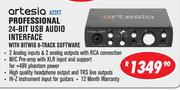 Artesia Professional 24-Bit USB Audio Interface With Bitwig 8 Track Software A22XT