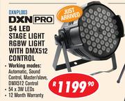 DXN Pro 54 LED Stage Light RGBW Light With DMX512 Control DXNPL003