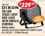 Dixon 36 LED Stage Light RGB Light With DMX512 Control DNPL001