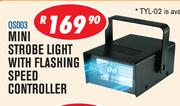 Mini Strobe Light With Flashing Speed Controller QS003