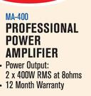 DXN Pro Professional Power Amplifier MA-400