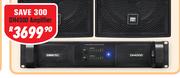 DXN Pro 2 x 700W Professional Power Amplifier DH4500
