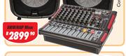 Dixon 8 Channel Powered Mixer With Bluetooth & USB Slot AMMINI8P