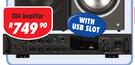 Dixon Integrated Stereo Amplifier With Bluetooth, FM Tuner & USB Slot C66
