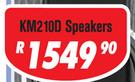 Dixon 2 x 10" Hi-Fi Tower Speakers Pair KM2100